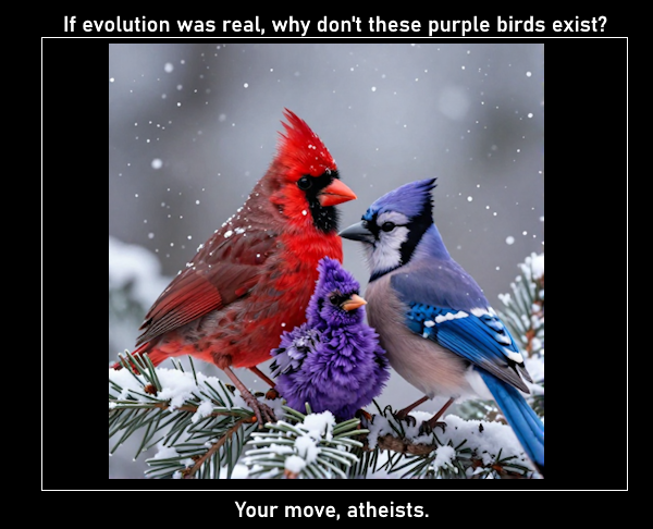 Your move, atheists!
